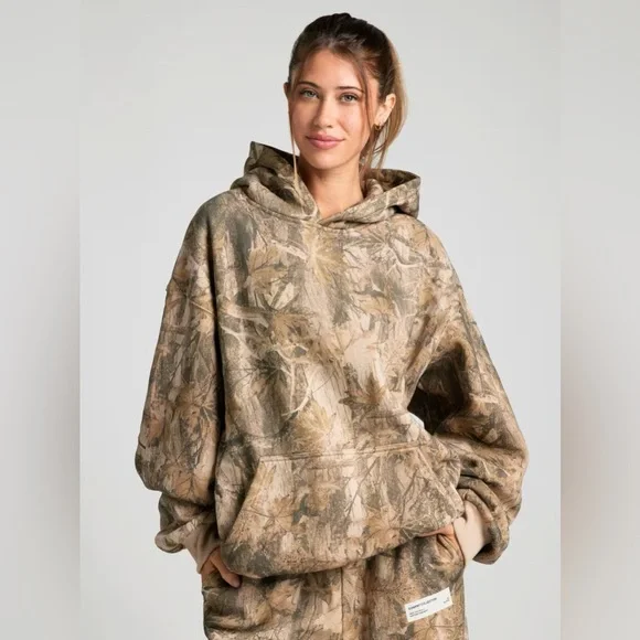 Comfrt Camo Hoodie High Sierra Size L - Picture 1 of 6